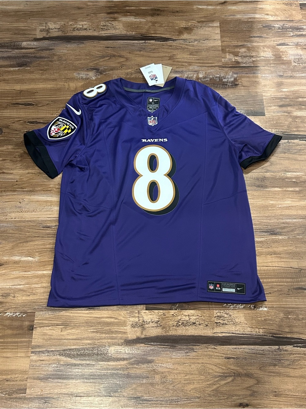 Nike Vapor FUSE Limited Lamar Jackson Baltimore Ravens Jersey Brand New XL